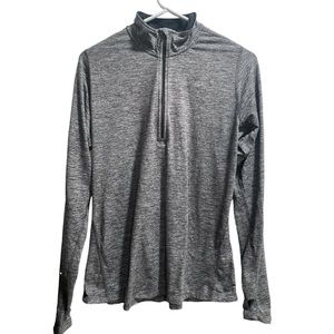 Nike Running Element Dri-Fit‎ Pullover, Size Medium Black/Gray